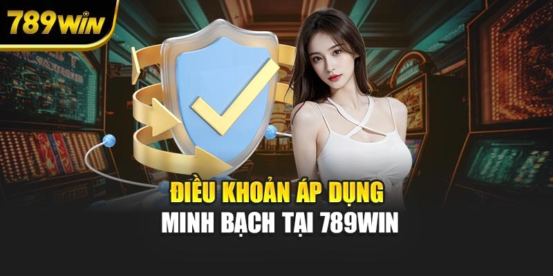 Điều khoản áp dụng minh bạch tại 789WIN