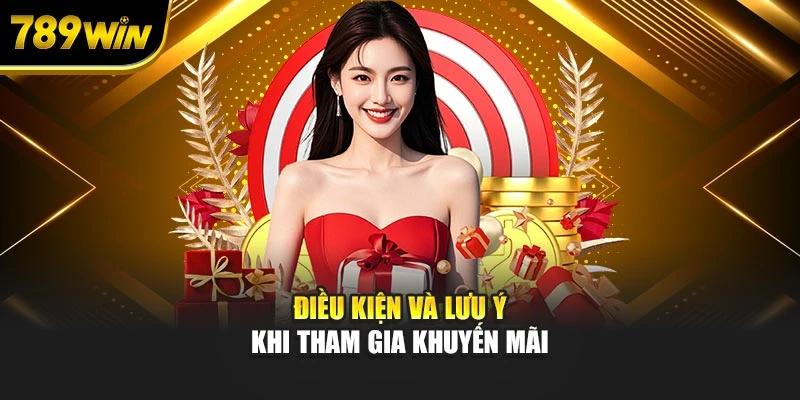 Điều kiện và lưu ý khi tham gia khuyến mãi